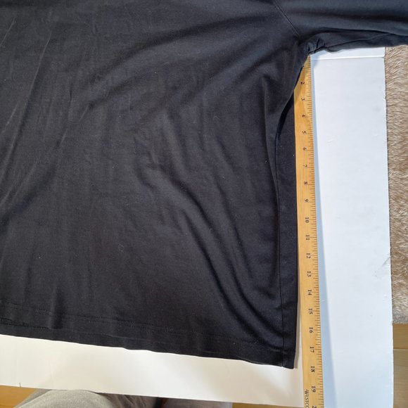 Denver Hayes Classic Fit Black Long Sleeve Turtle Neck Size Extra Large - Picture 7 of 7